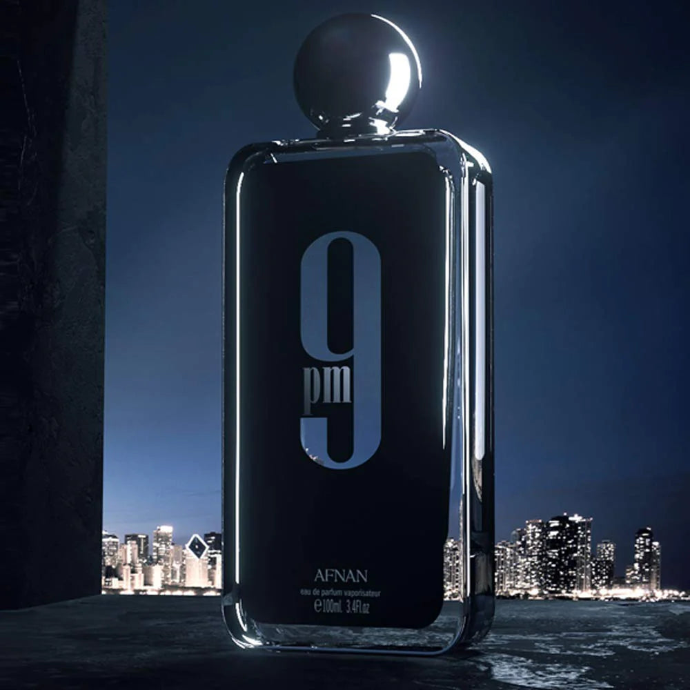 Afnan 9 Pm men Eau De Parfum Spray 3.4 oz