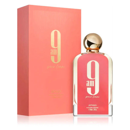 9 AM POUR FEMME DE AFNAN EAU DE PARFUM 100 ML