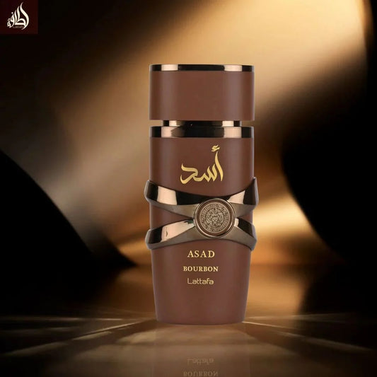 ASAD BOURBON by Lattafa – Eau de Parfum 3.4 FL OZ