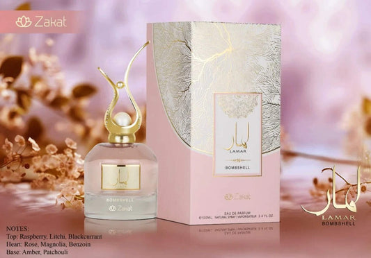 BOMBSHELL LAMAR by Zakat – Eau de Parfum 3.4 FL OZ (100 ml) – For Women